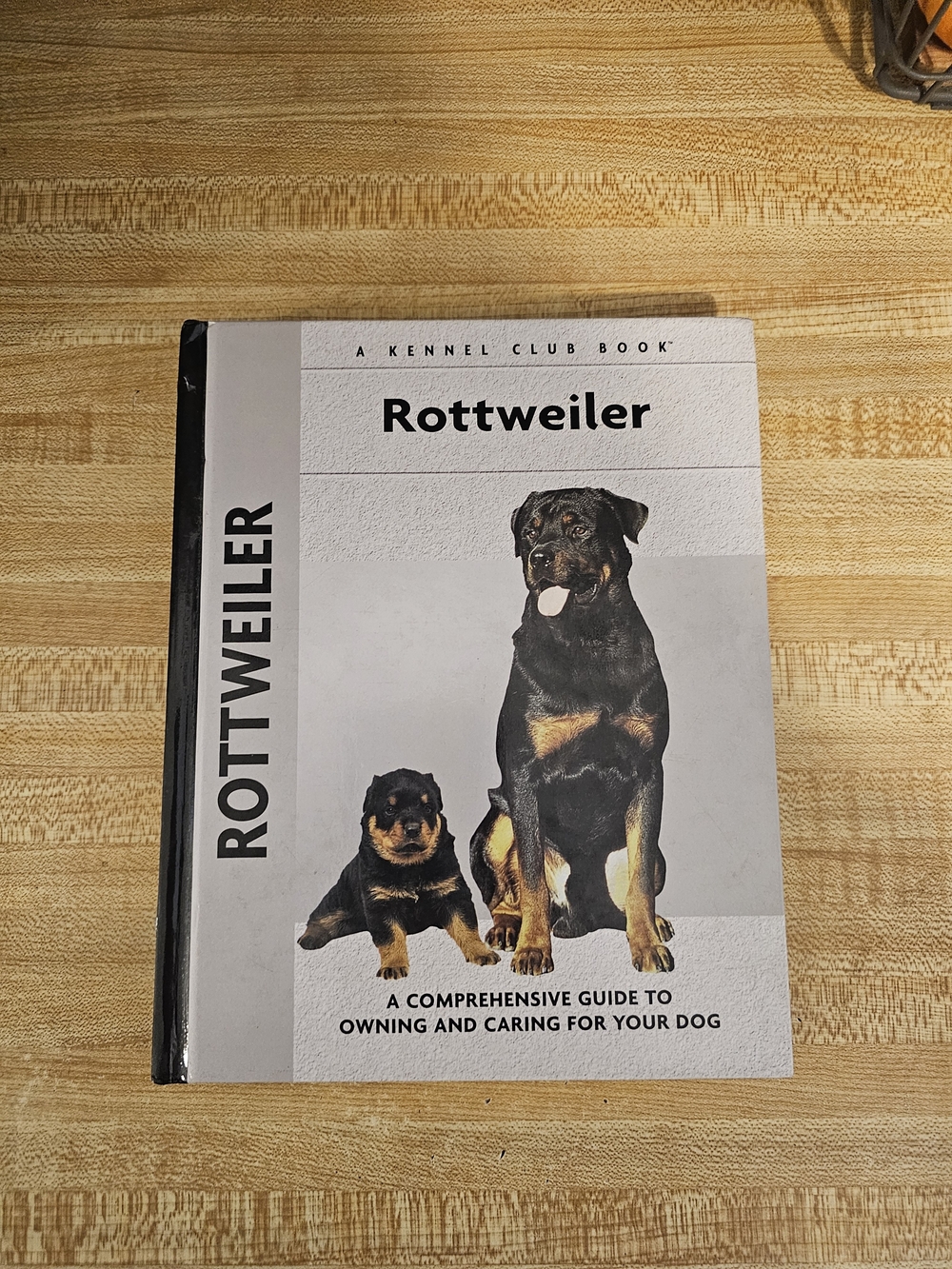 Rottweiler: A Comprehensive Guide to Owning and Caring for Your Dog - Gray/Black